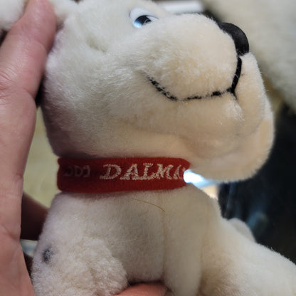 Vintage Disney 101 Dalmatians Plush Spotted Puppy Dog Stuffed Animal