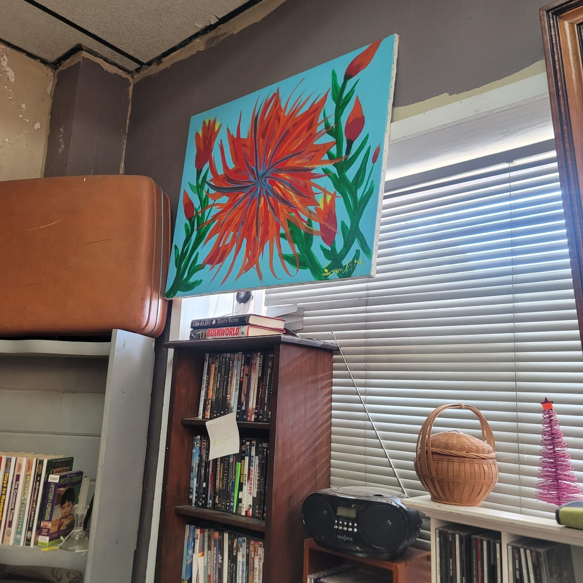 SECONDHAND SANDIES:  artwork: Come by and take a look, as it is always changing