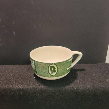 Vintage Teacup and Saucer colonial Homestead Pattern by Royal China