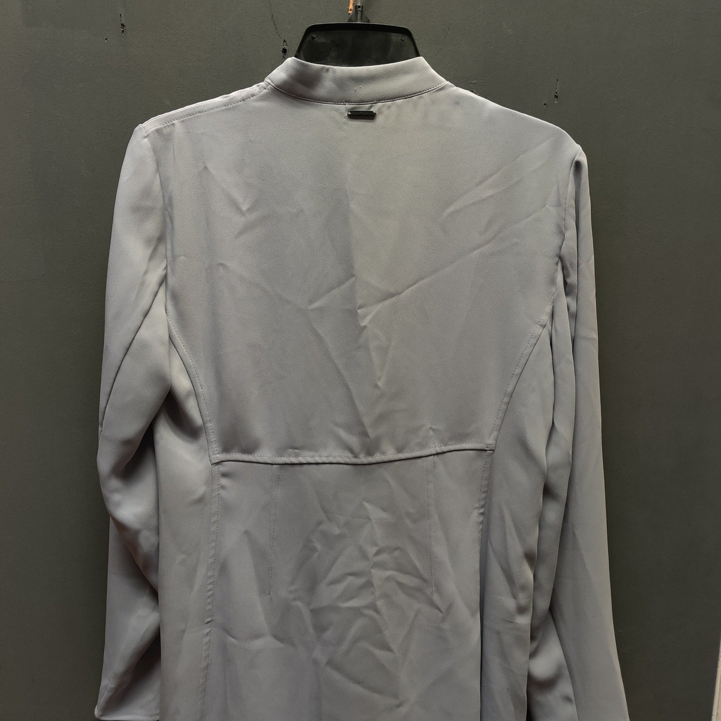 Anne Klein Vintage Draped Open Front Trench Jacket Cardigan S/M