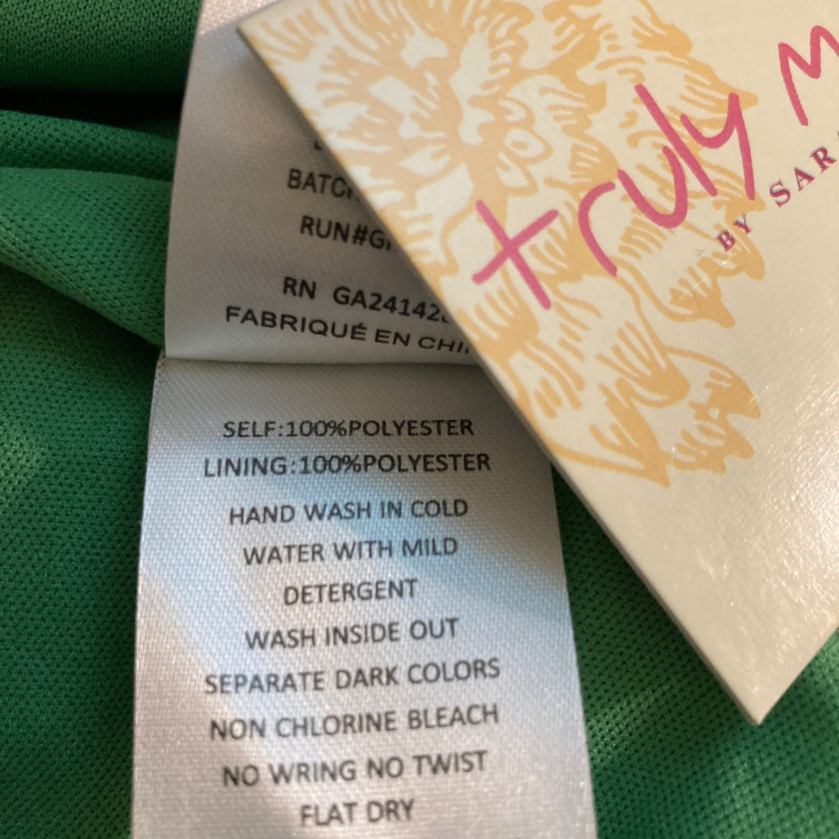 Truly me by Sara Sara Toddler Rainbow Tutu Tulle Skirt Size 3T Green Multi NWT