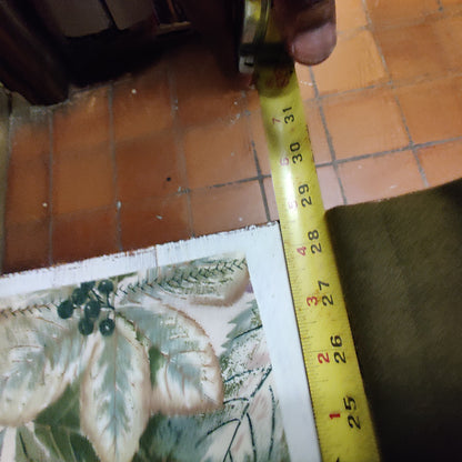 Vintage High Waisted Pleated Front Olive Green 100% Wool Pants Lined 4 Pockets