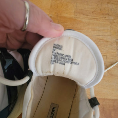Steve Madden Size 9 Womens Maximus Sneakers Fabric / leather