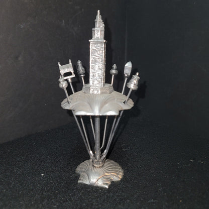 Vintage Camino Shell Torre de Hércules Tooth pick skewers Tapas Server Barware