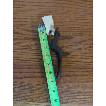 Vintage Cast Iron Flagpole Holder Dock Rail Mount Antique Hardware