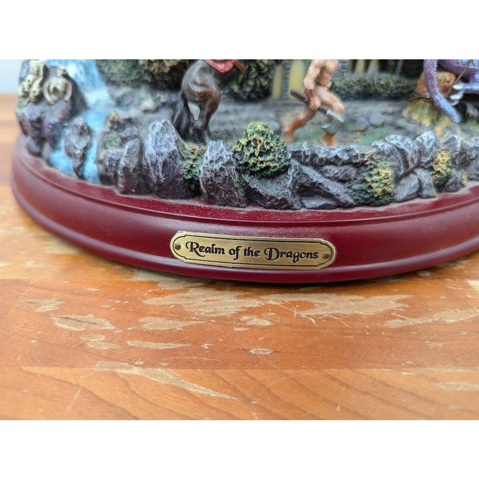 Bradford Editions 2007 "Realm Of The Dragons" Mystical Mountain
