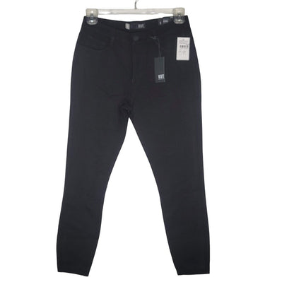 Kut From Kloth NEW Donna High Rise Black Ankle 28" inseam Jeans Skinny size 8