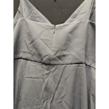 Shona Joy Powder Blue Cocktail Dress Size 8 NWT Formal Draped Front