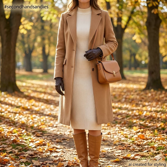 Vintage Dark Espresso Brown Leather Gloves Thinsulate Small Dark Academia Winter