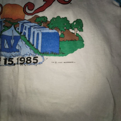 Vtg. 1985 Alabama June Jam IV Band Shirt Rare Concert Raglan Tee Rock Aesthetic