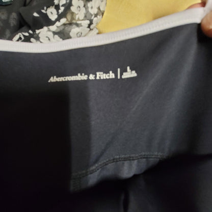 Abercrombie and Fitch Size Large Sleeveless black Activewear Tennis Dress Shorts