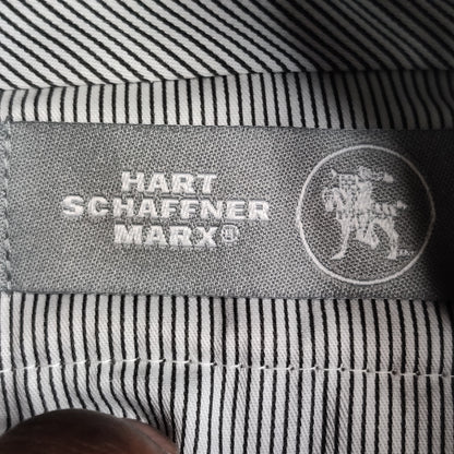 Hart Schaffner Marx Men's Tan 100% Wool Dress Pants Tailored Trousers 36x36