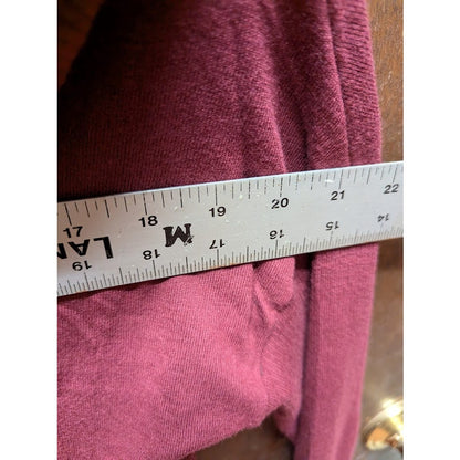NEW Caslon Size Small Turtleneck long sleeve Burgundy long sleeve Cowl Neck