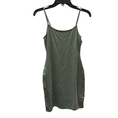 BP. Olive Green Bodycon Mini Dress Spaghetti Strap Casual Stretch Basic Size XS