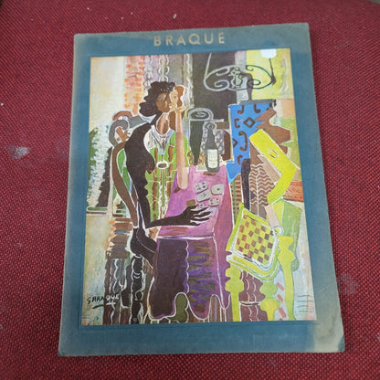Braque Art print book by Skira Publishers printed Switzerland VINTAGE