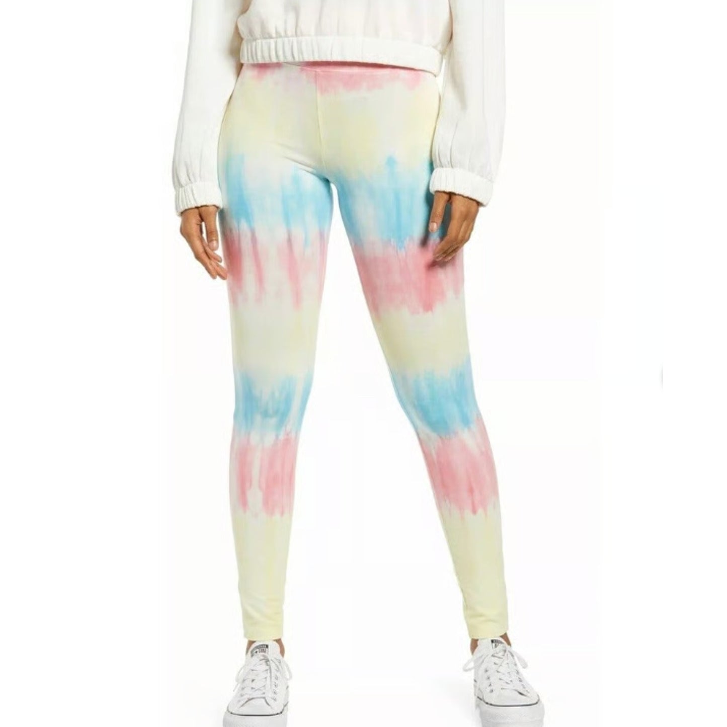 NWT BP High Rise Tie Dye Leggings Size XS STRETCHY joggers new high waistband