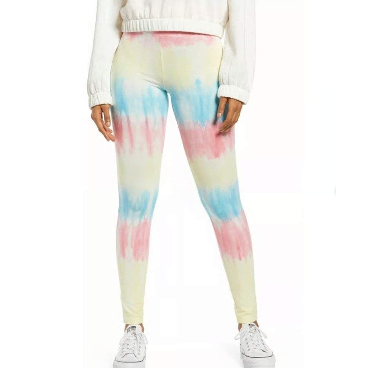 NWT BP High Rise Tie Dye Leggings Size XS STRETCHY joggers new high waistband