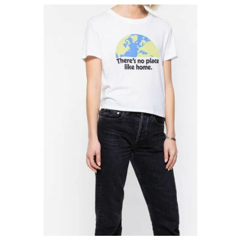 NWT Sub Urban Riot "There's No Place Like Home" Graphic Tee Sz Large in White