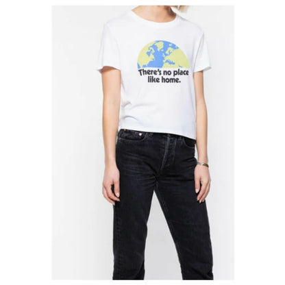 NWT Sub Urban Riot "There's No Place Like Home" Graphic Tee Sz Large in White