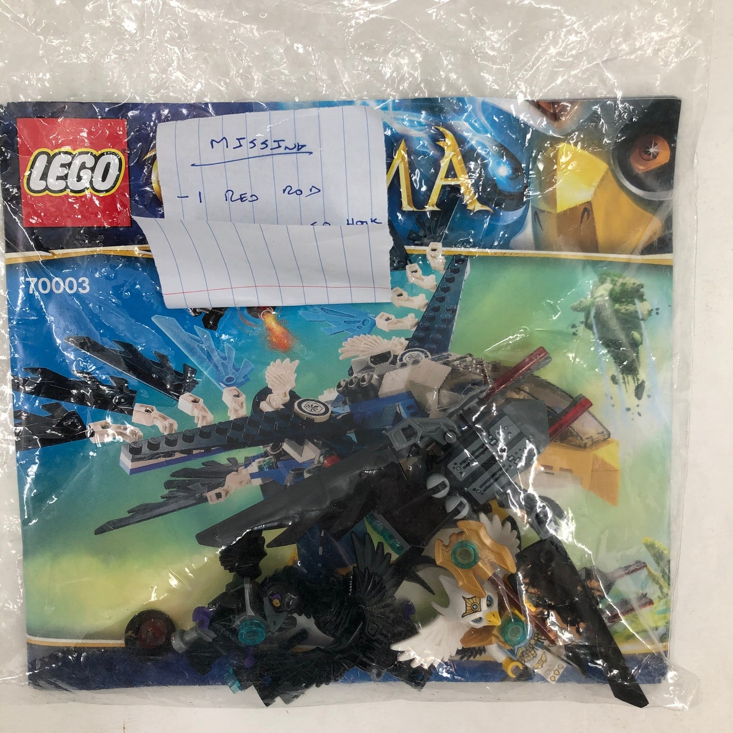 LEGO lot MISSING PCS ATLANTIS, CHIMA, HEROES, CITY, 7285,30301, 8057,70143,70003