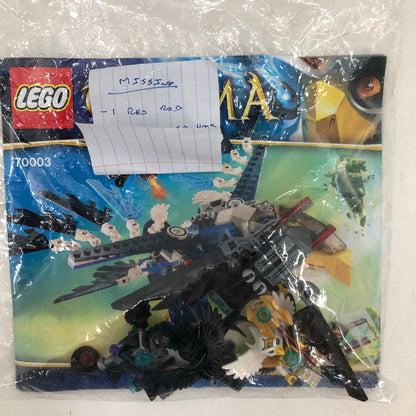 LEGO lot MISSING PCS ATLANTIS, CHIMA, HEROES, CITY, 7285,30301, 8057,70143,70003