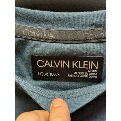 Calvin Klein Flint Stone Short Sleeve Tee T-shirt Liquid Touch Size Medium