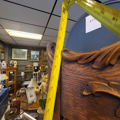Secondhand Sandies:Antique Victorian oak Gentleman’s dresser and mirror