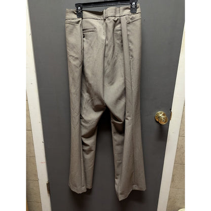 Worthington Taupe Heather Gray Modern Fit Trouser Pants Size 22W NEW