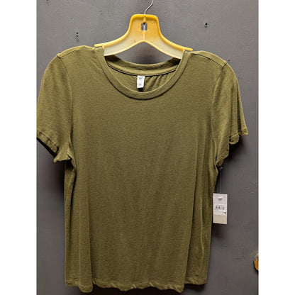 BP. cotton green short sleeve crew neck Tshirt top casual lightweight MEDIUM