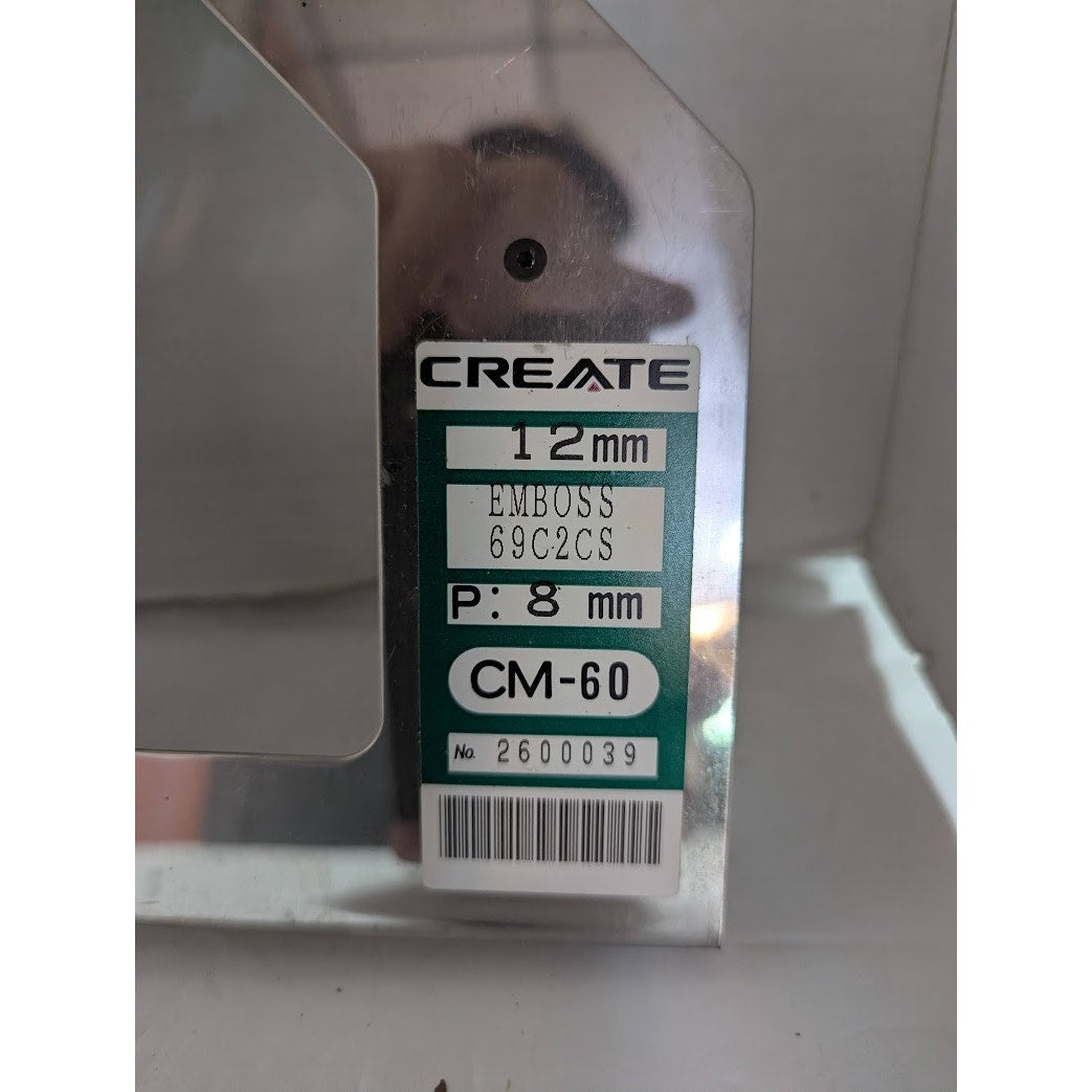 SMT juki FEEDER TAPE 12MM NEW Japan CREATE Emboss 69C2CS P:8MM CM-60 No. 2600039