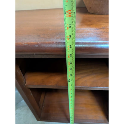 Secondhand Sandies: MCM 1960s solid wood Walnut Credenza Desk