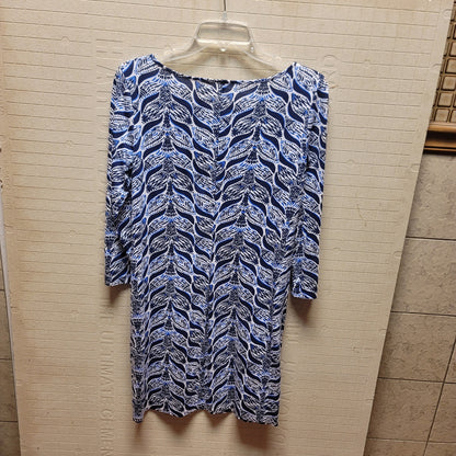 Lilly Pulitzer Marlowe Dress Resort White A Mermaids Tail Women's Size Small