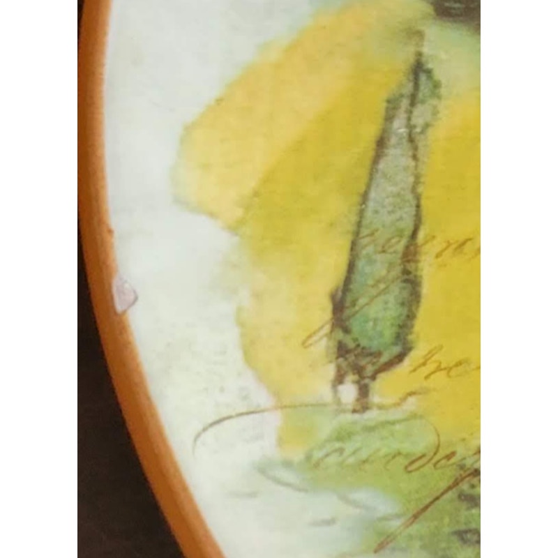 Williams Sonoma 2008 Marc Lacaze Italy Paysage 9 1/2" SINGLE Salad Plate NICKED
