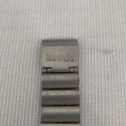 Vintage Movado Stainless Steel Museum Watch Black Dial REPAIR/PARTS
