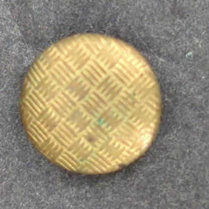 LOT D of 10 Antique Vintage Victorian Brass Mixed Materials Buttons ESTATE FIND