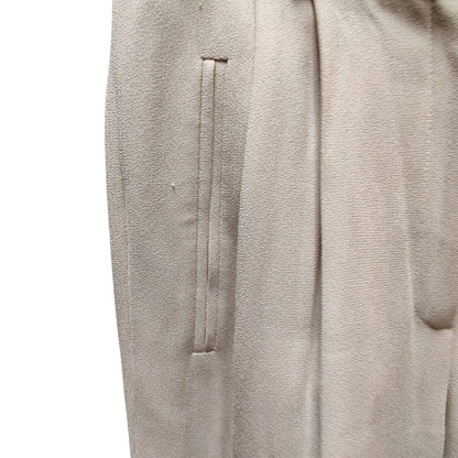 Nygard Size 4 Petite Pleated Pants career Cream High Waisted Classic Dress
