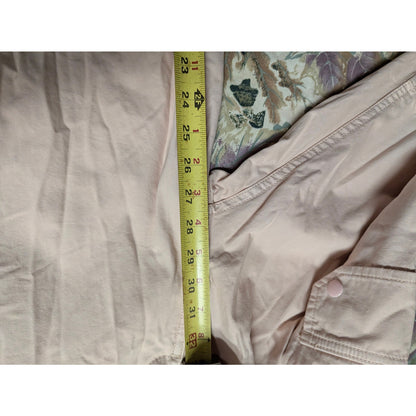 Topshop Pastel Pink Utility Cargo Pants Joggers Y2K Gorpcore Streetwear Size 12