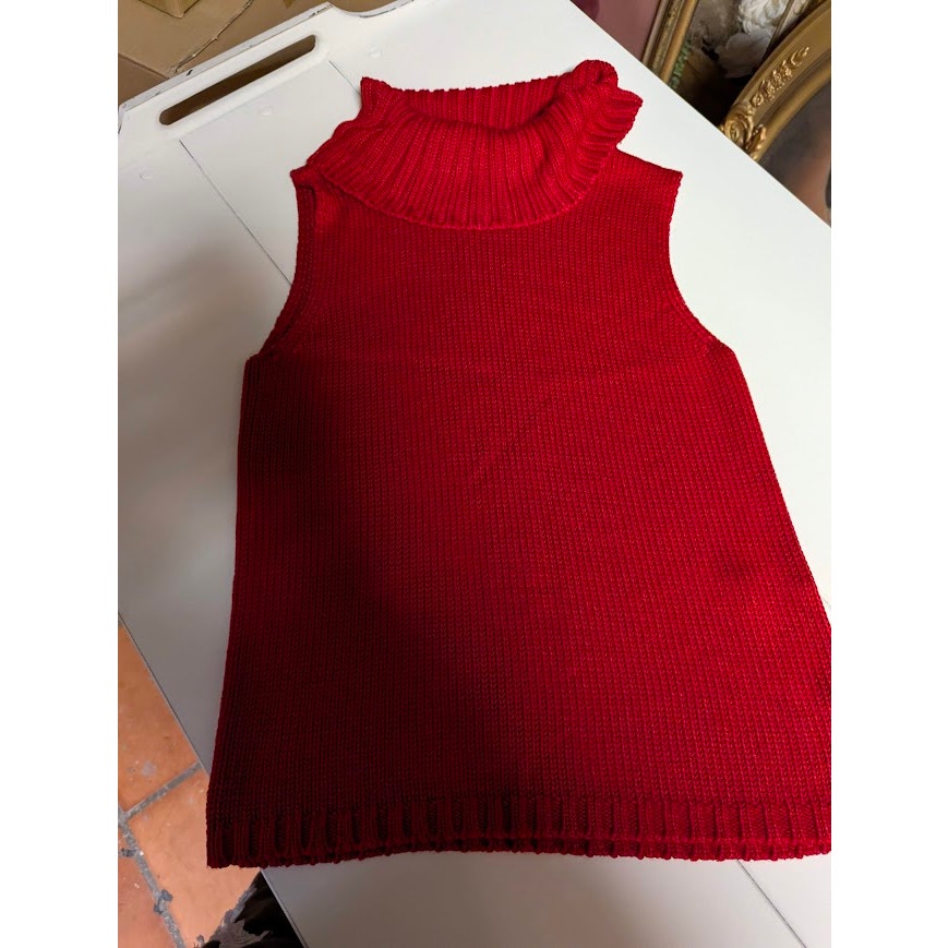 Josephine Chaus Size Small Petite Cowl Neck Sleeveless Sweater