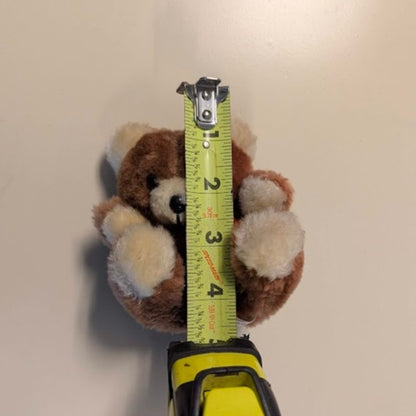 RUSS Stuffed Animal PLUSH teddy bear No. 244 Mini Size 4.5" Berrie red heart