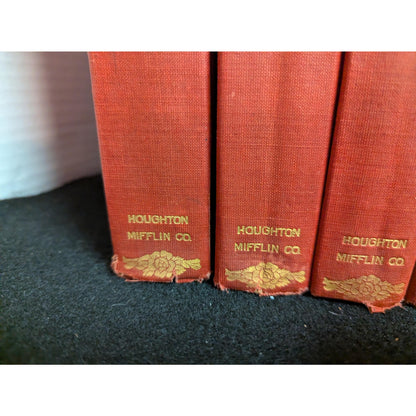 The Children's Hour Vintage Book Set Lot of 8 Volumes Fair Condition