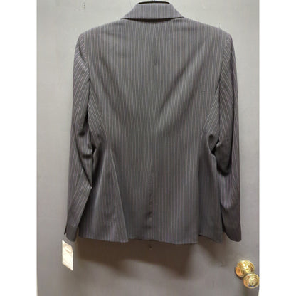 Jones New York Signature Size 4 Pinstripe Suit Jacket Blazer 90s Career Core NWT