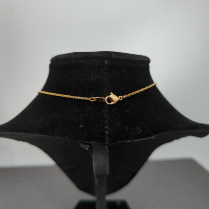 Fashion Necklace Vintage Scalloped Gold-Tone Pearl crystal Fan Pendant Necklace