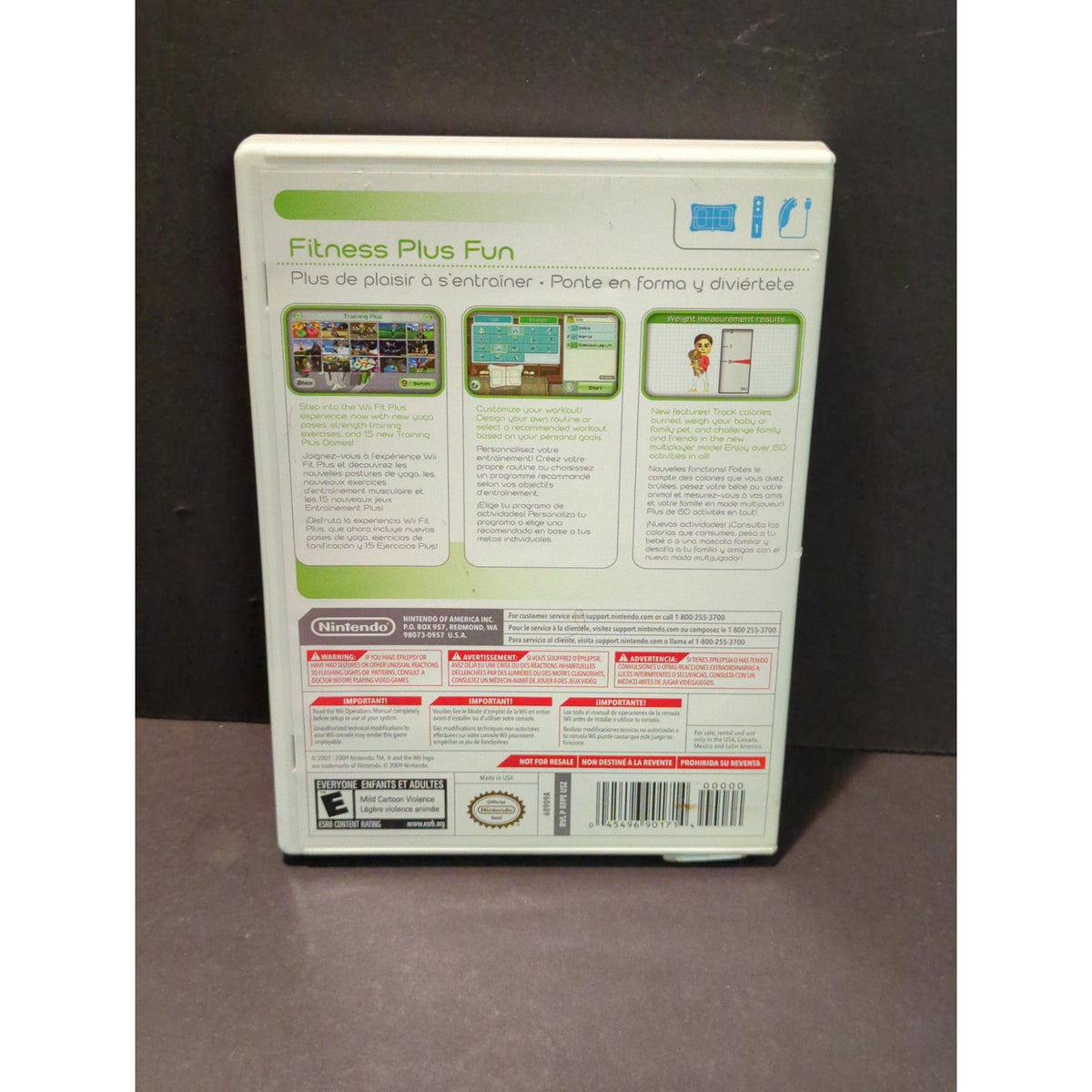 Wii Video fit plus