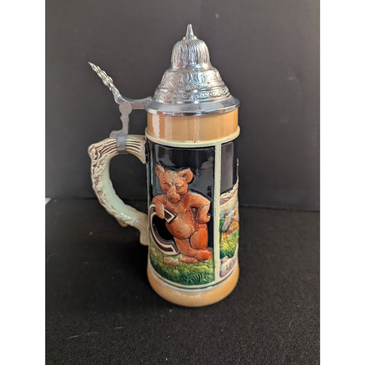 Vintage 1953 Eric P Mihan Cornell University Library Tower German Beer Stein
