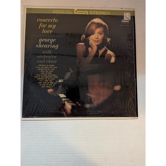 Vintage George Shearing Concerto for My Love Capitol ST-1755 Stereo Vinyl LP