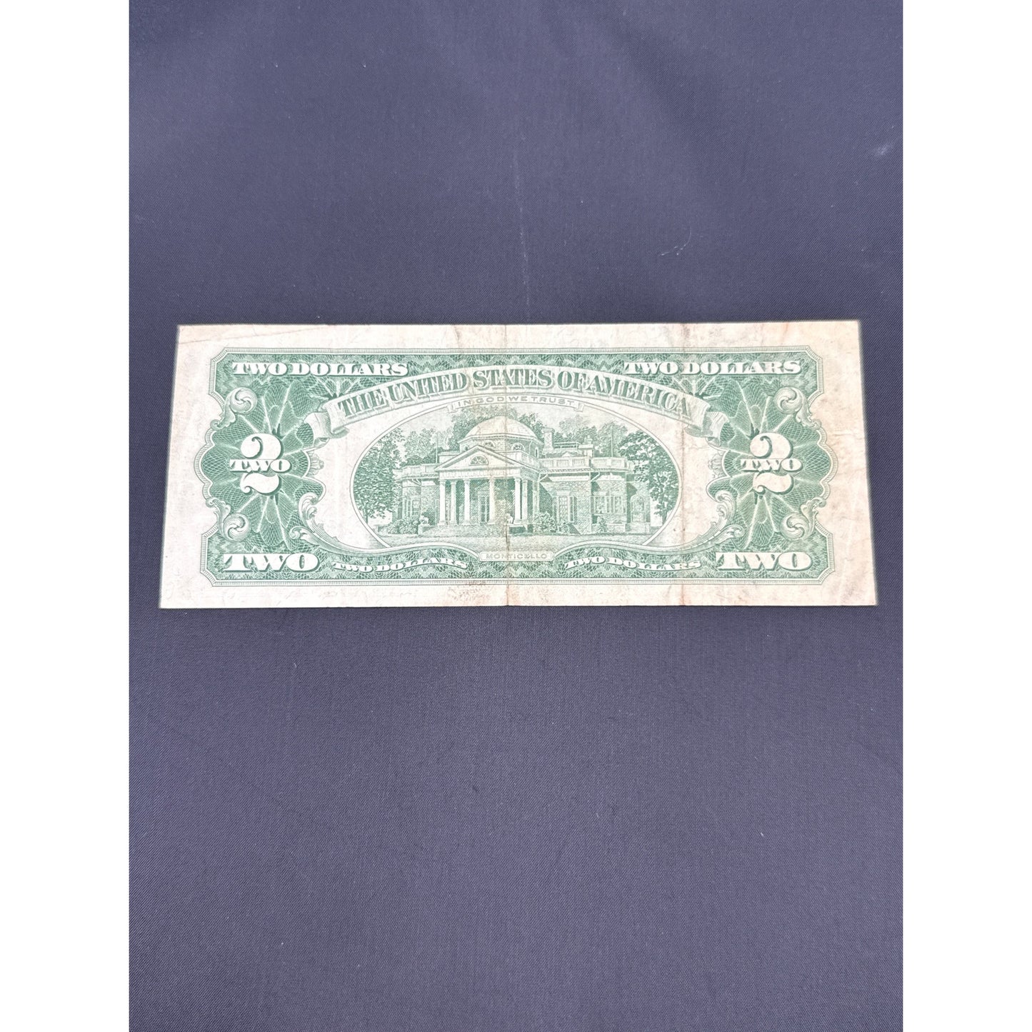 Paper Currency Bank Note USA Paper Money $2 Series 1963 red seal