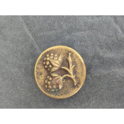 LOT U of 10 Antique Vintage Victorian Brass Mixed Materials Buttons ESTATE FIND