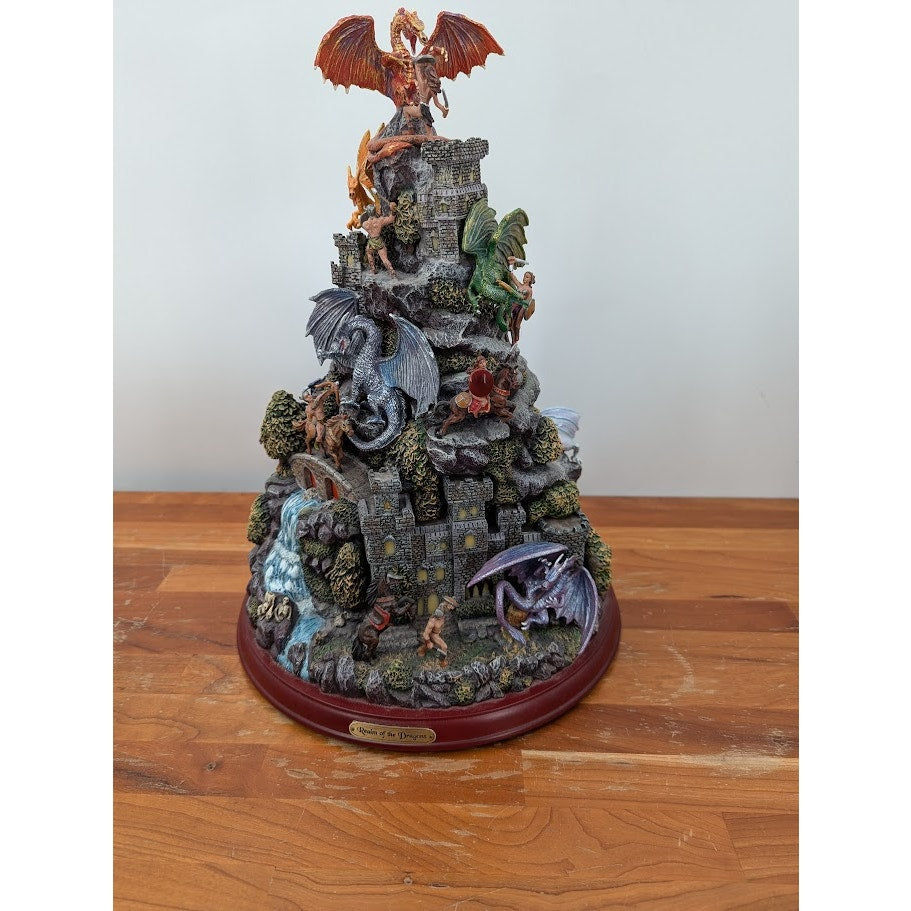 Bradford Editions 2007 "Realm Of The Dragons" Mystical Mountain