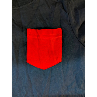 Joe Fresh Boys' Navy Blue Contrast Pocket Tee (Size 5)