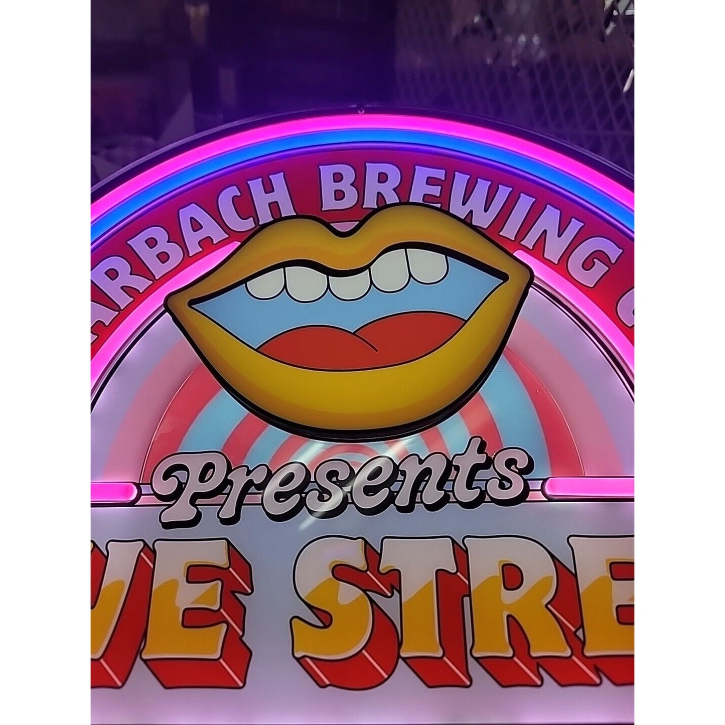 KARBACH BREWING CO. Animated LOVE STREET LED BEER BAR SIGN MAN CAVE DECOR LIGHT